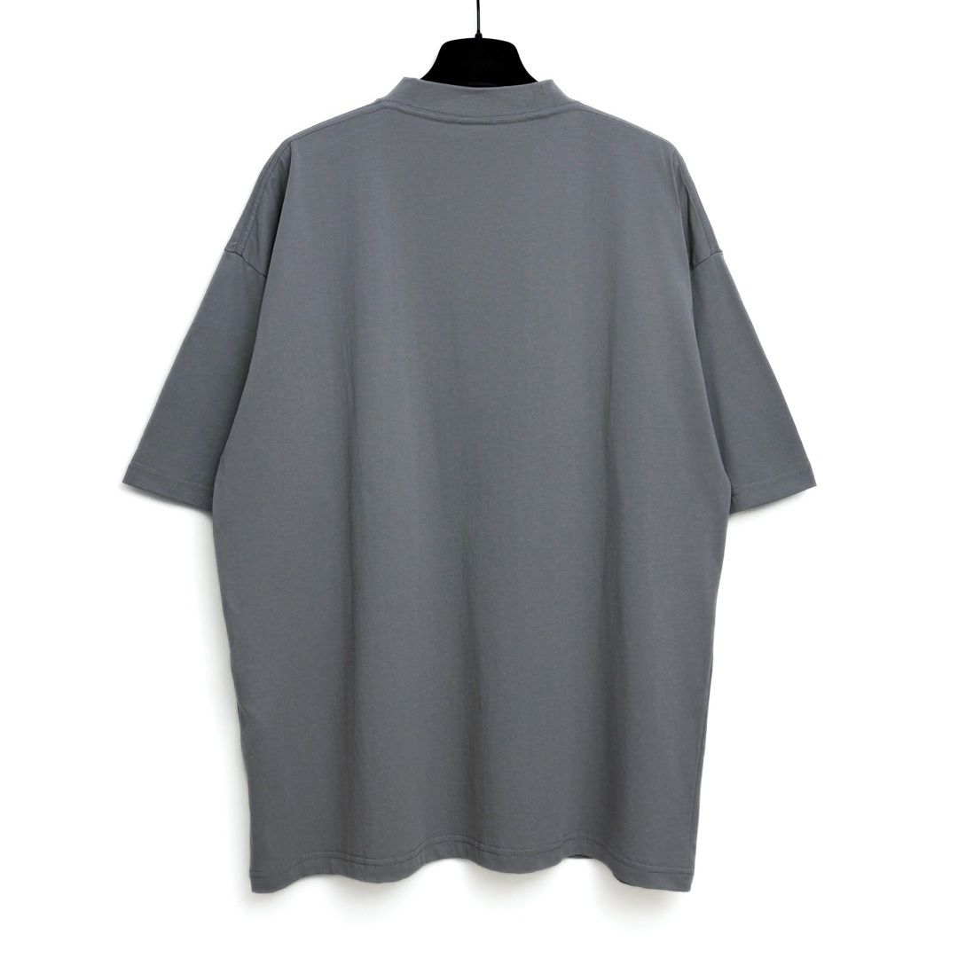 BALENCIAGA Men's Vintage Surfer Oversized T-shirt(A001VVTUVP21000）