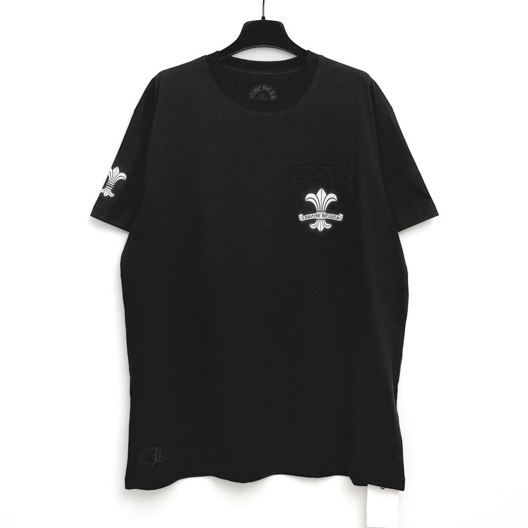 Chrome Flared pocket T-shirt (CH-0000108）