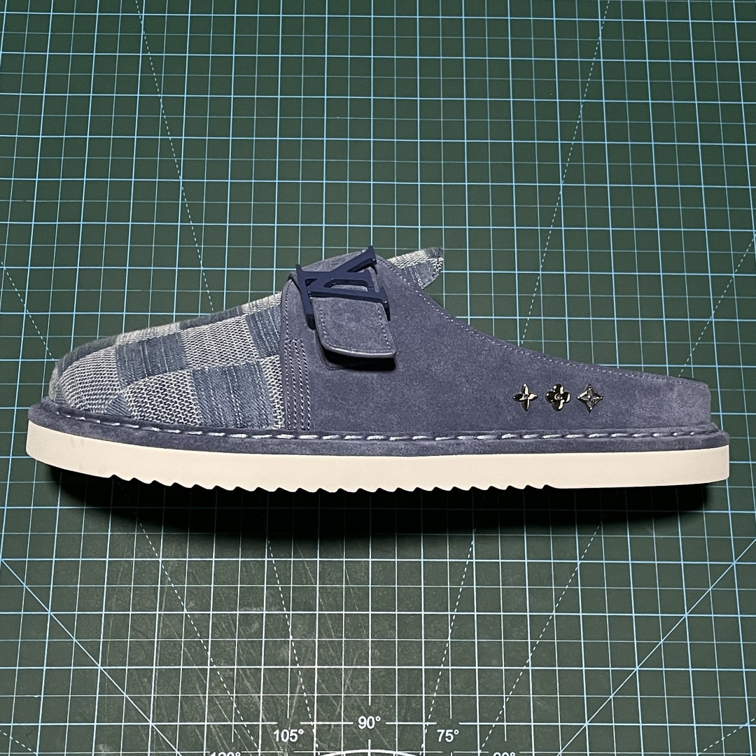 Louis Vuitton Monogram Easy Line LV Logo Flat Sandals（1AA0BX）