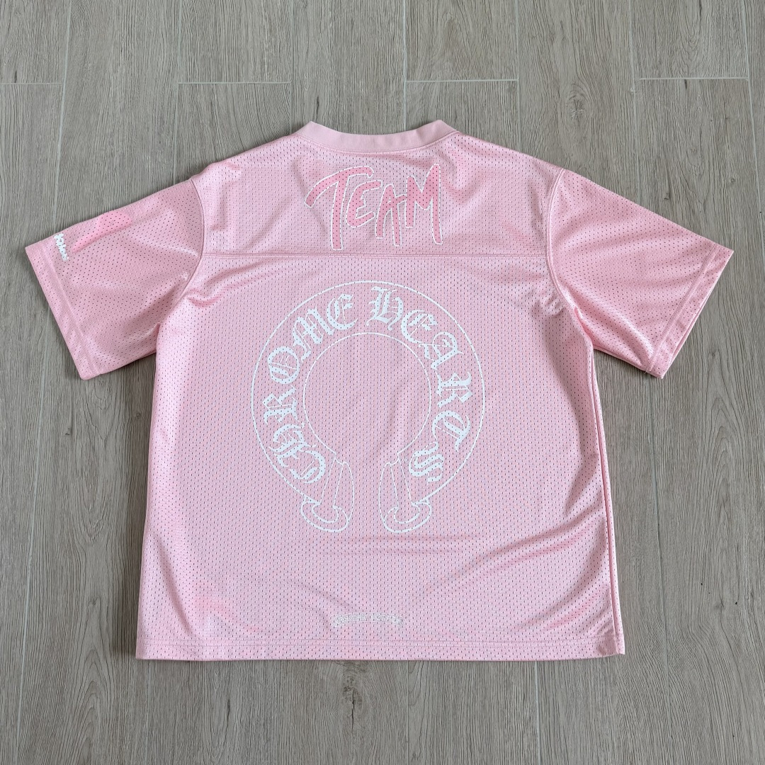 【S】Chrome Hearts PPO Form Team Mesh Warm Up Jersey Print T-Shirt Matty Boy(CH-20268104）