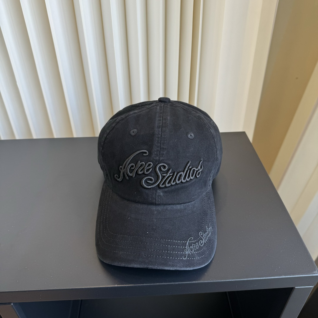 Acne Studios  Logo cap  (FN-UX-HATS000311)