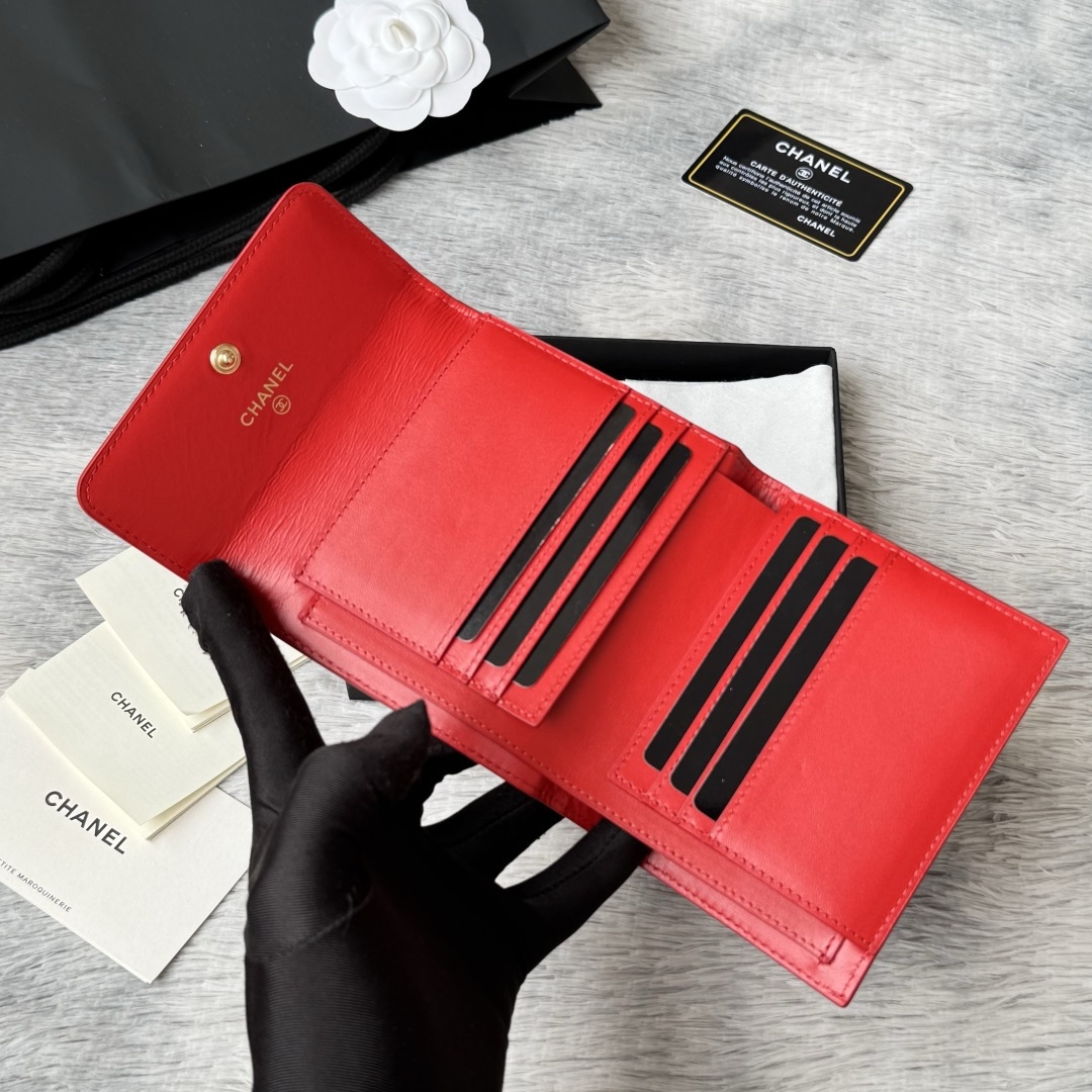 Chanel trifold wallet（AP5188）