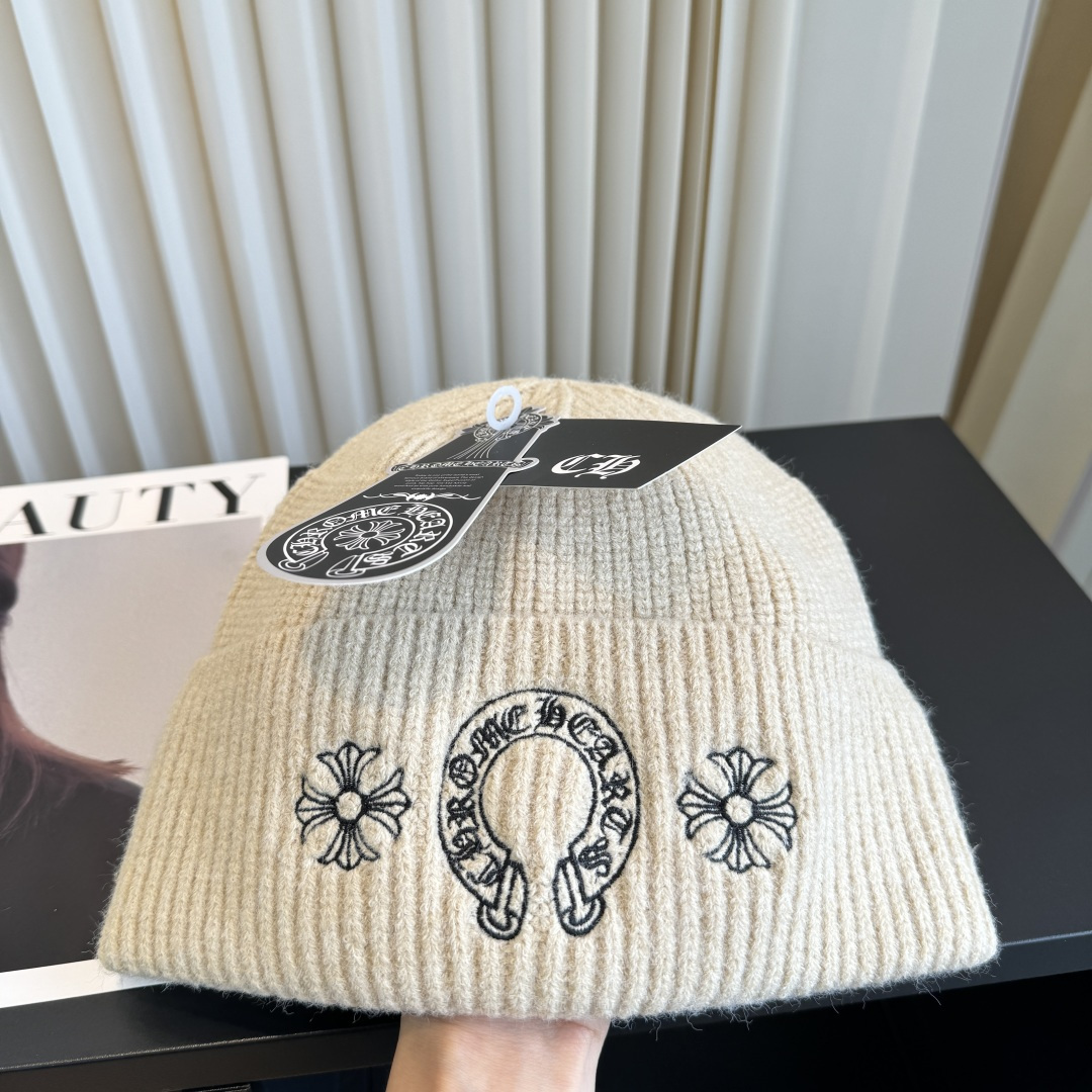 Chrome Hearts Wool Watch Cap Horseshoe（CHCAP1）