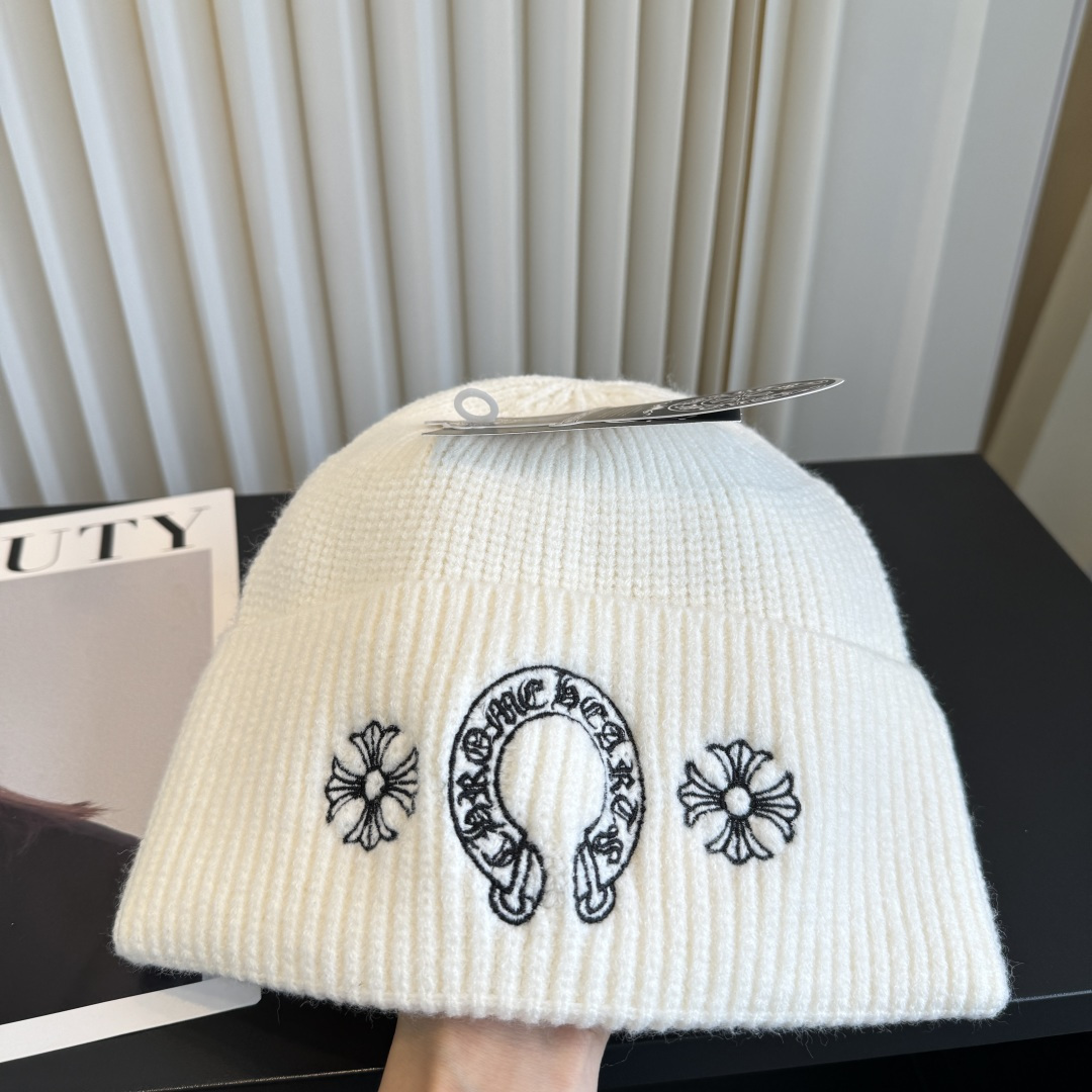 Chrome Hearts Wool Watch Cap Horseshoe（CHCAP1）
