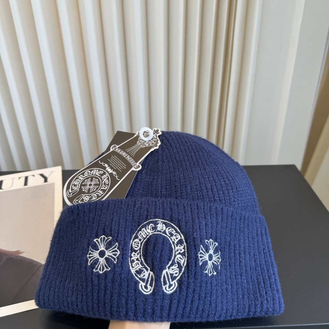 Chrome Hearts Wool Watch Cap Horseshoe（CHCAP1）