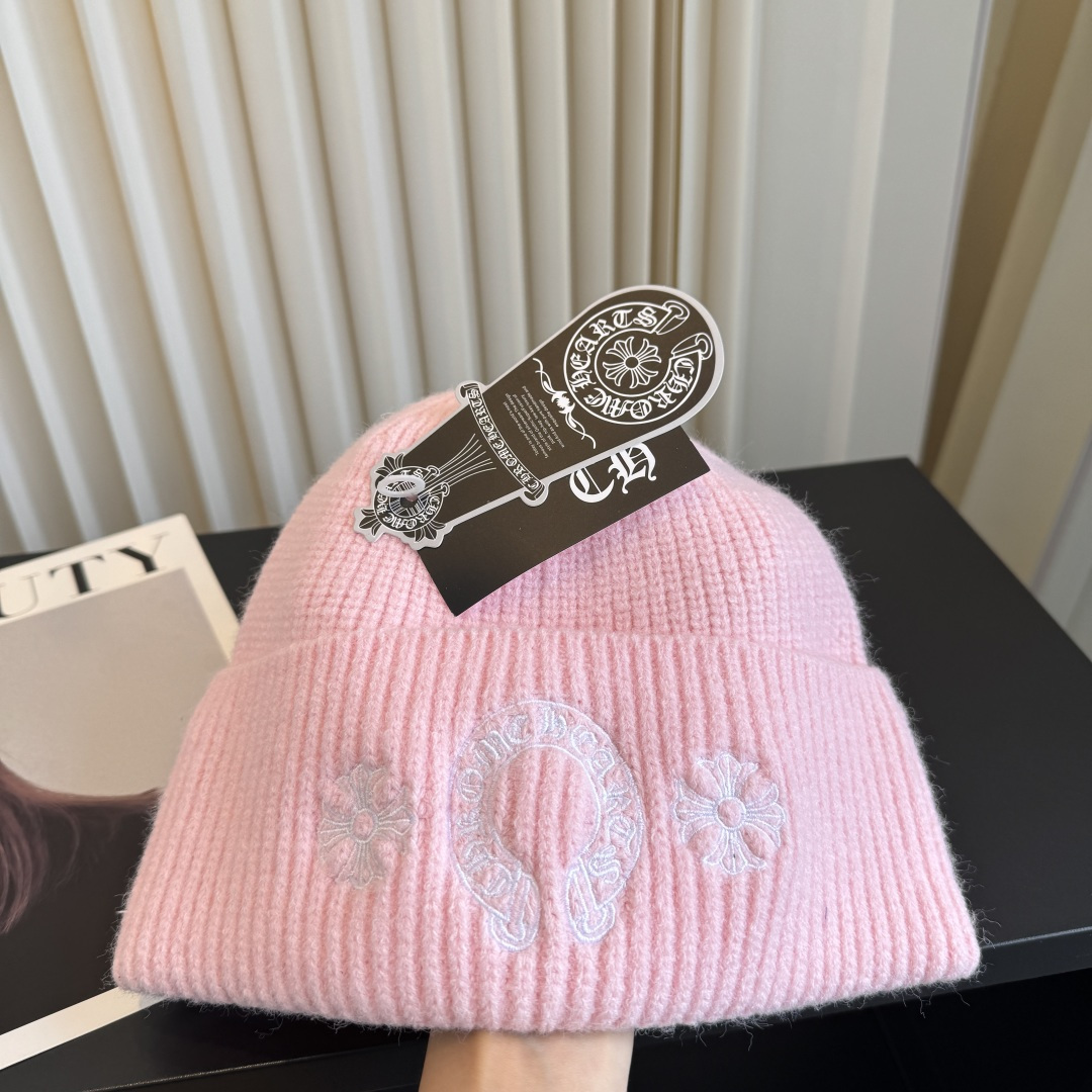 Chrome Hearts Wool Watch Cap Horseshoe（CHCAP1）