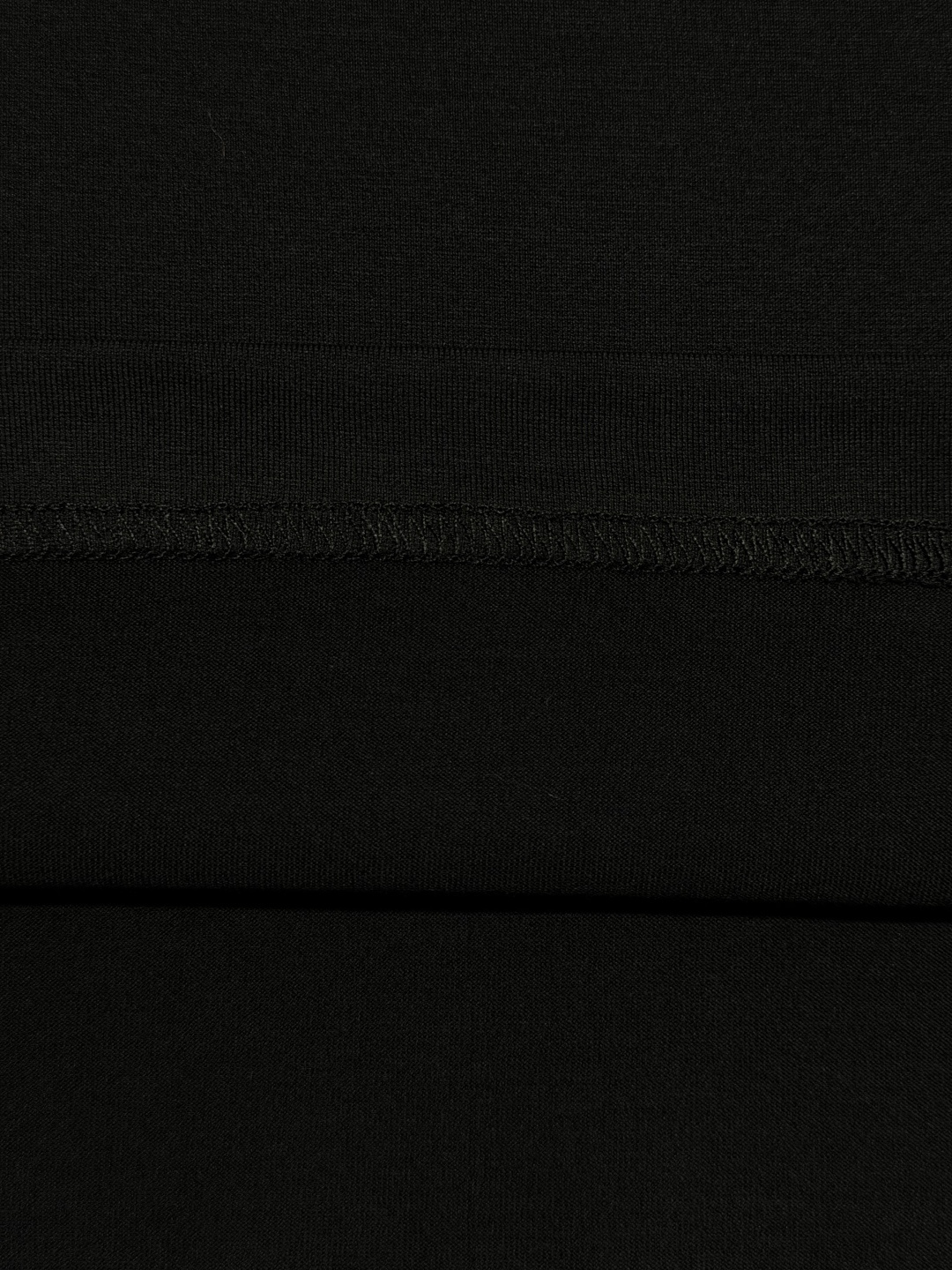 Acne Studios black long-sleeve logo T-shirt (FN-UX-TSHI000252）
