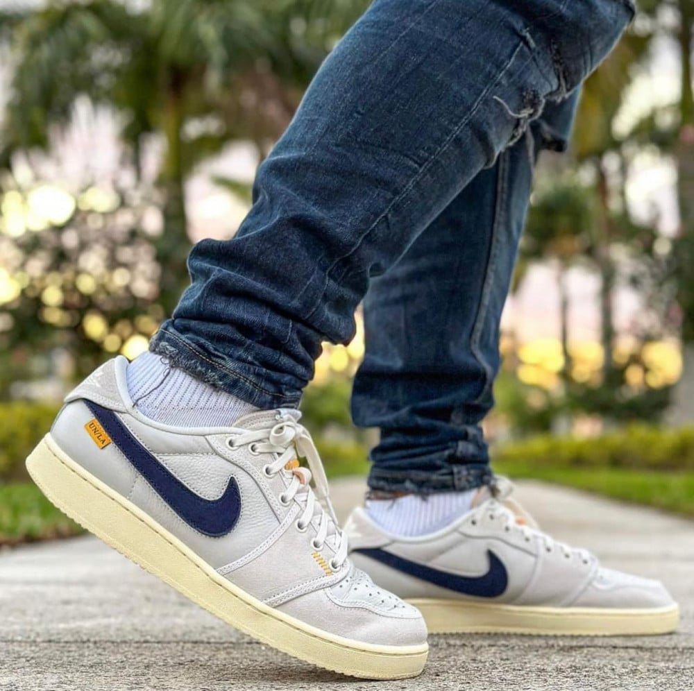 union x air jordan 1 low ko “sail leather - 