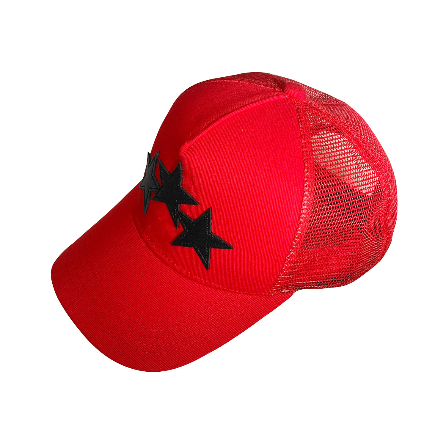 AMIRI Three Star Patch Hat（XMAH002BLACK）