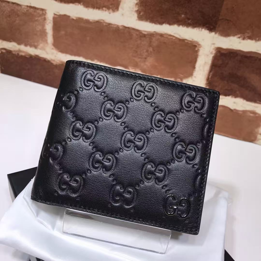 GUCCI Dorian Guccissima Bi-fold Wallet(473916CWC1N)