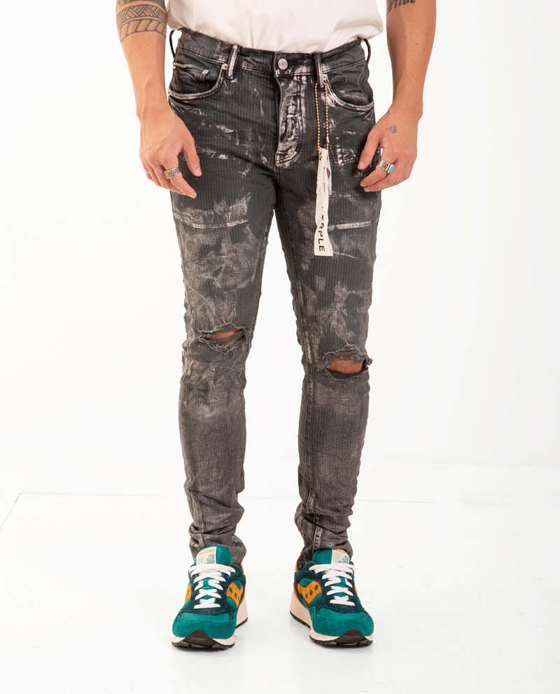 Purple Brand P001 Low Rise Skinny Jean - Anthracite