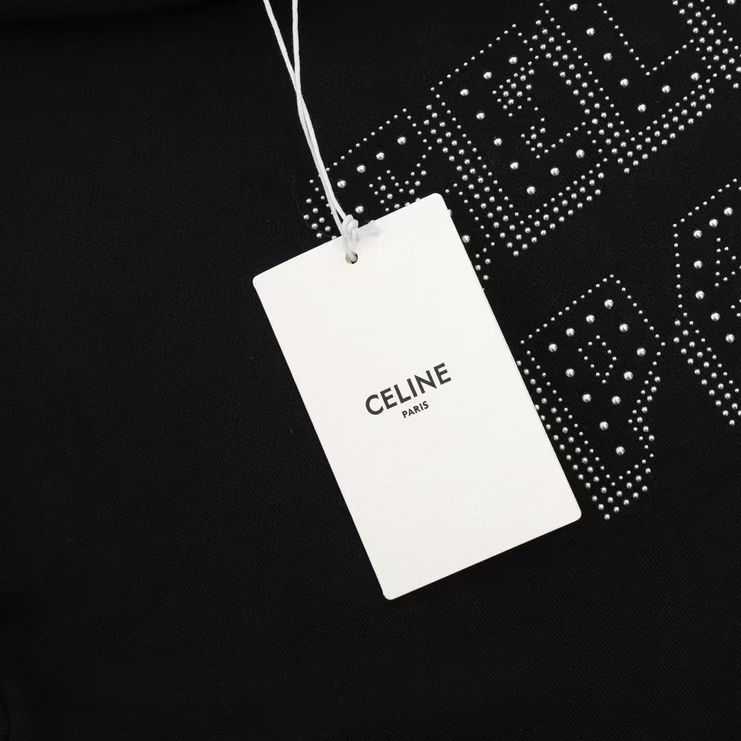 CELINE Hoodie (2Y05E670Q-38NS）