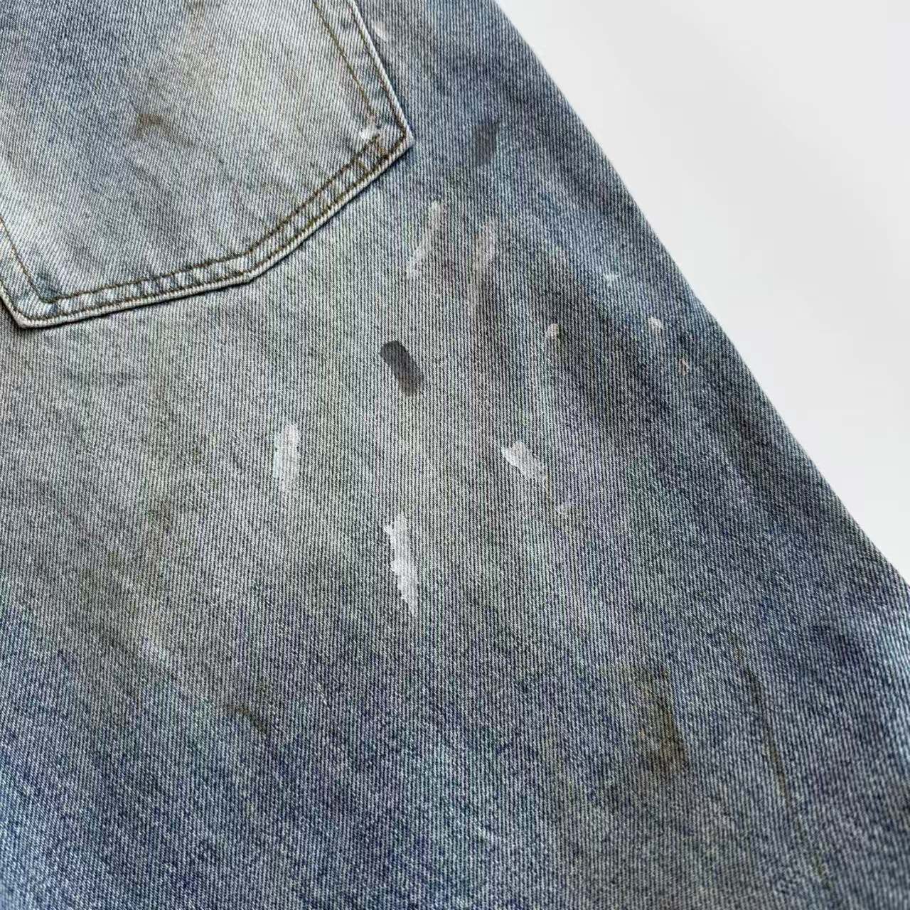 Acne Studios Super baggy fit jeans - 2023M - Light blue (B00343-228）
