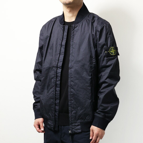 【楽天市場】STONE ISLAND ストーンアイランド Membrana Bomber Jacket ボンバージャケット ジャケット ブルゾン  フードなし ジップアップ 撥水 ナイロン ロゴ メンズ 801541223 LaG Onlinestore : LaG OnlineStore  楽天市場店