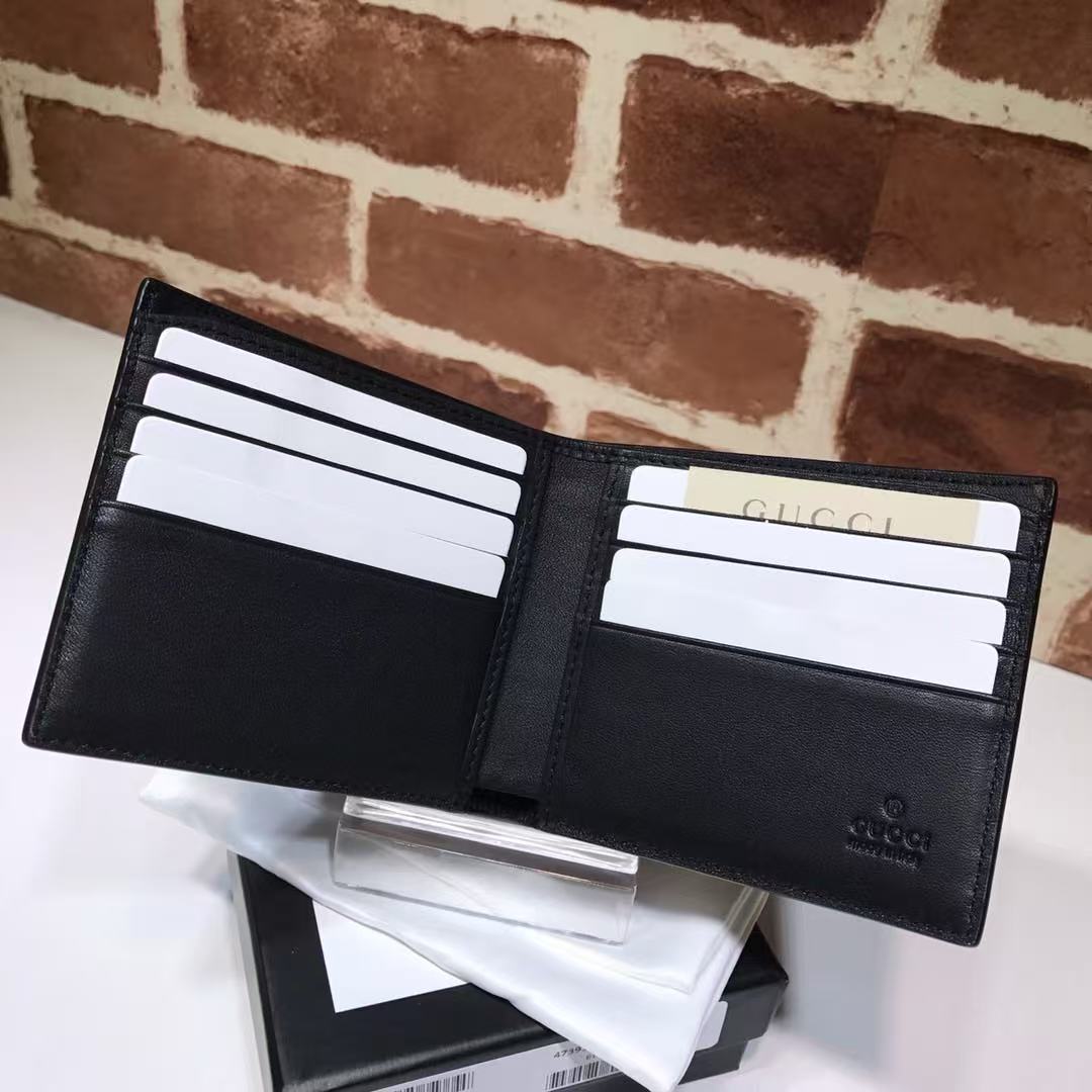 GUCCI Dorian Guccissima Bi-fold Wallet(473916CWC1N)