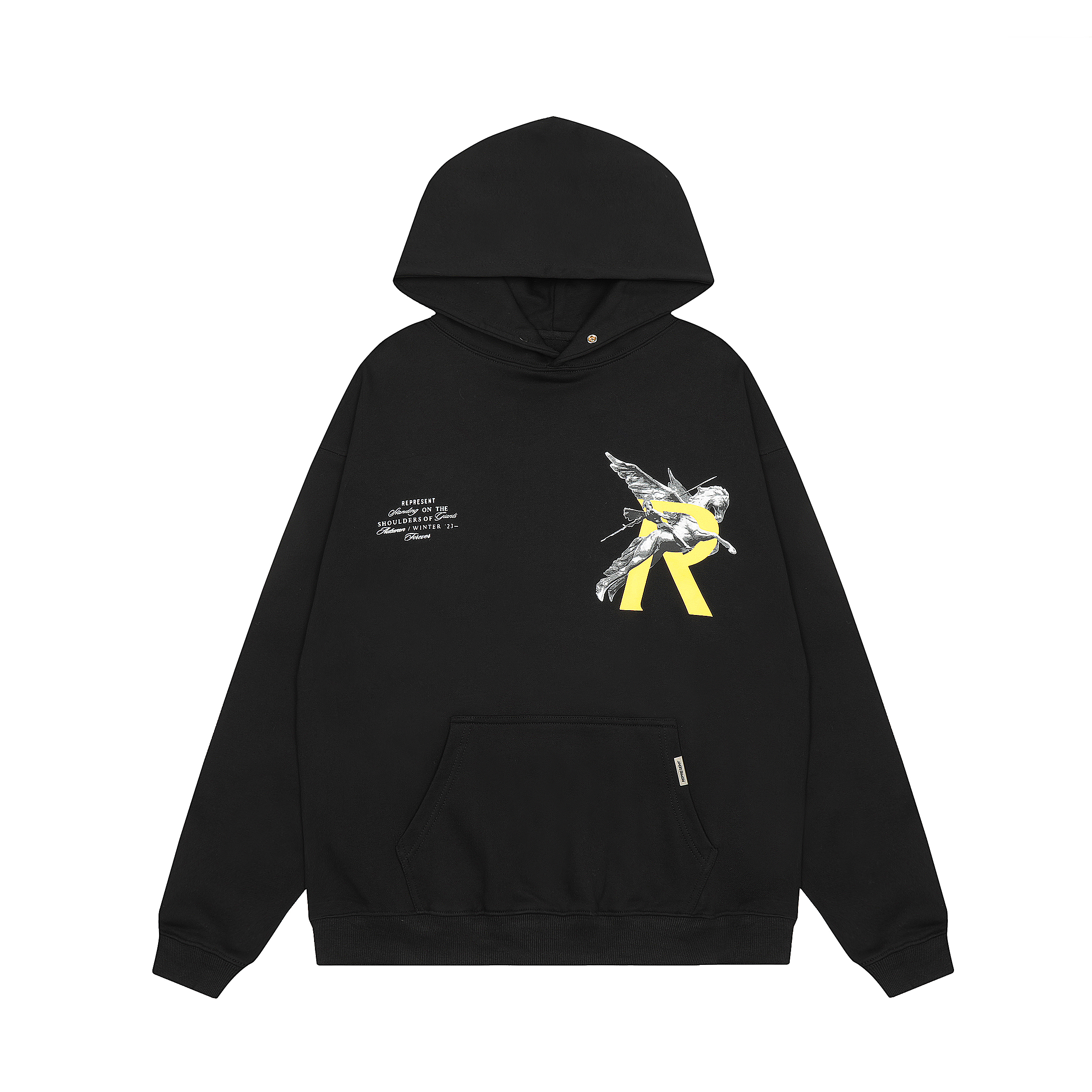 Represent Giants Hoodie Jet Black（MH4021-01）