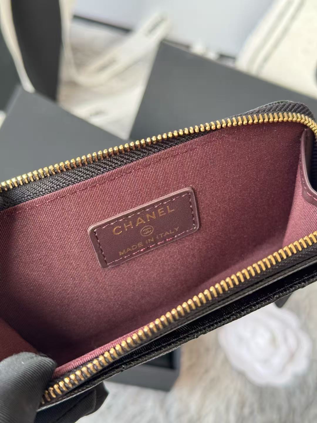 CHANEL*L-shaped card case（AP3180B10583）