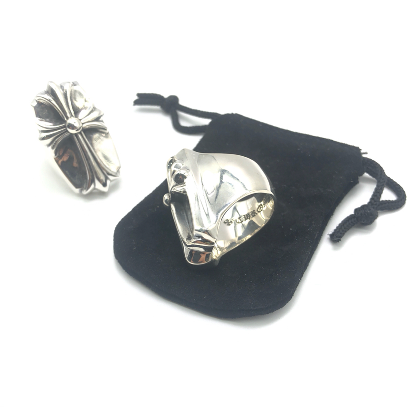 Chrome Heart Cross Monument Ring Men's Ring（CHROME HEARTS 188）