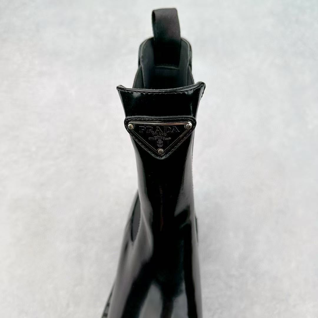 PRADA  Brushed leather booties（1U749M_B4L_F0002_F_B055）