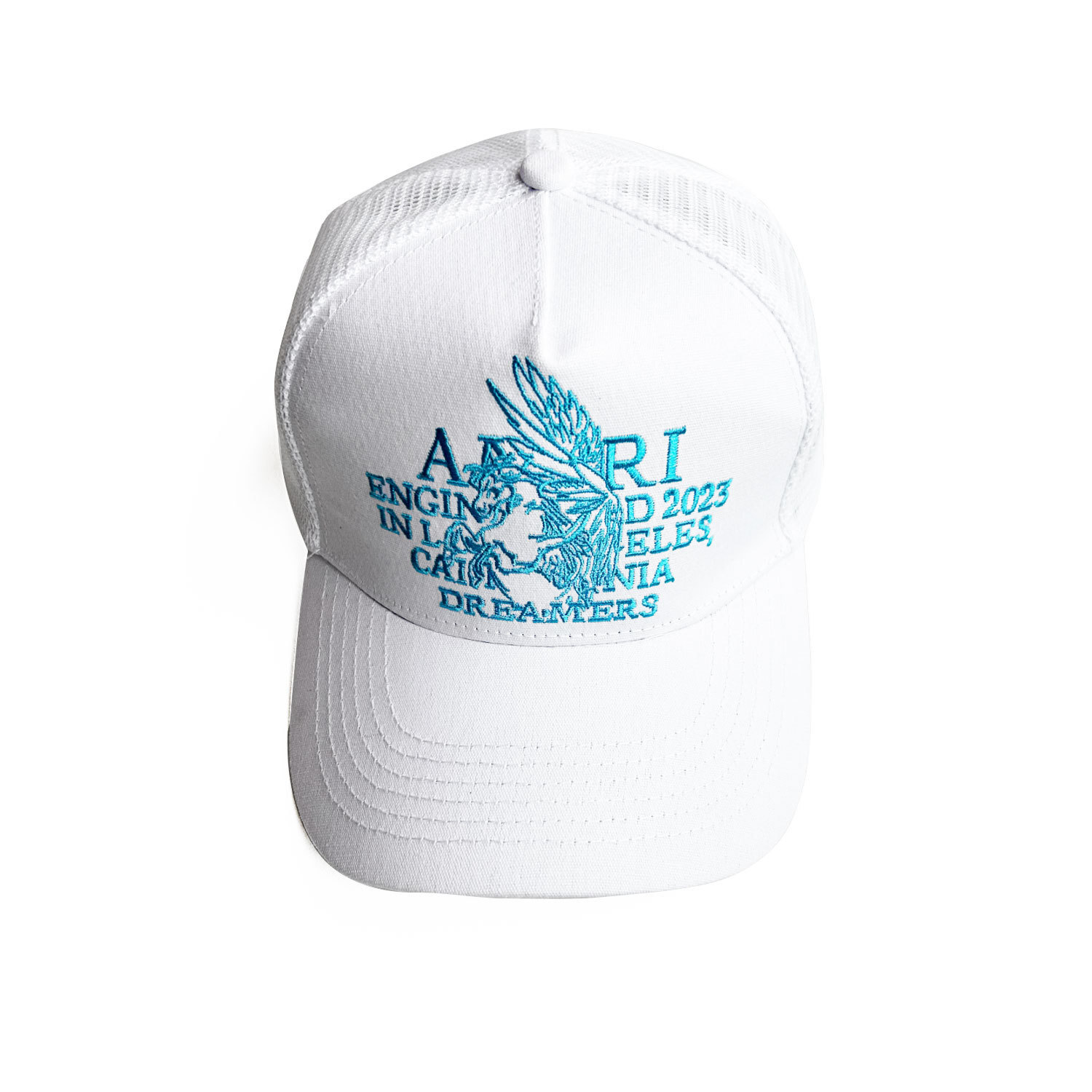 AMIRI logo-print trucker hat（SS23MAH006001）