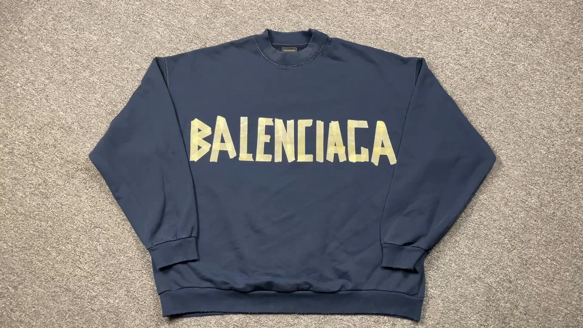 Balenciaga SS23 letter print sweatshirt（744701TOVB14140）