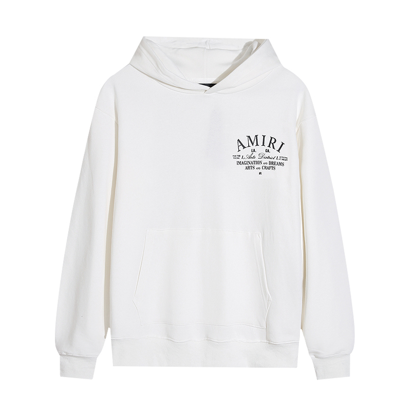Amiri Arts District Hoodie 'Black'(PXMJG001 001）