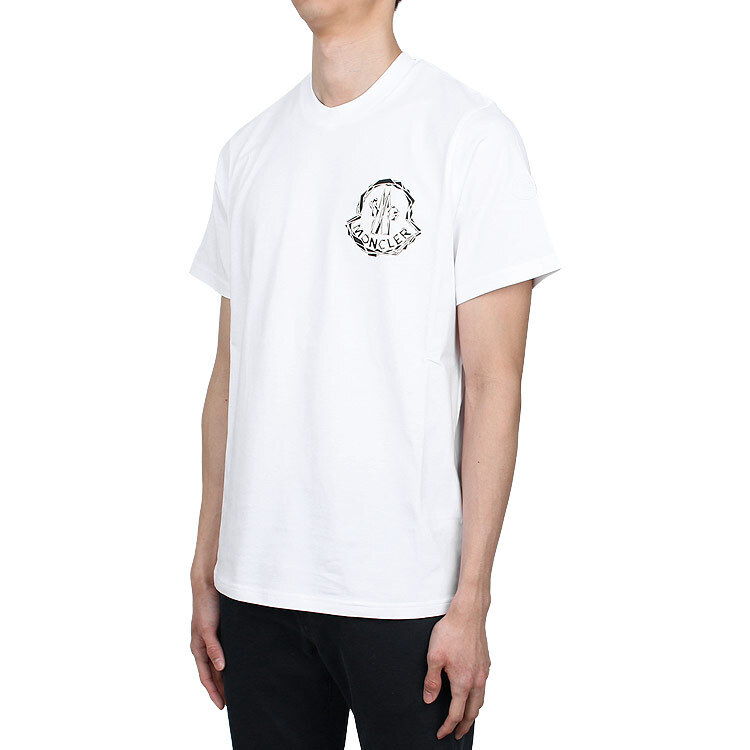 MONCLER☆胸元 ビッグロゴ Tシャツ MENS 【公式通販】