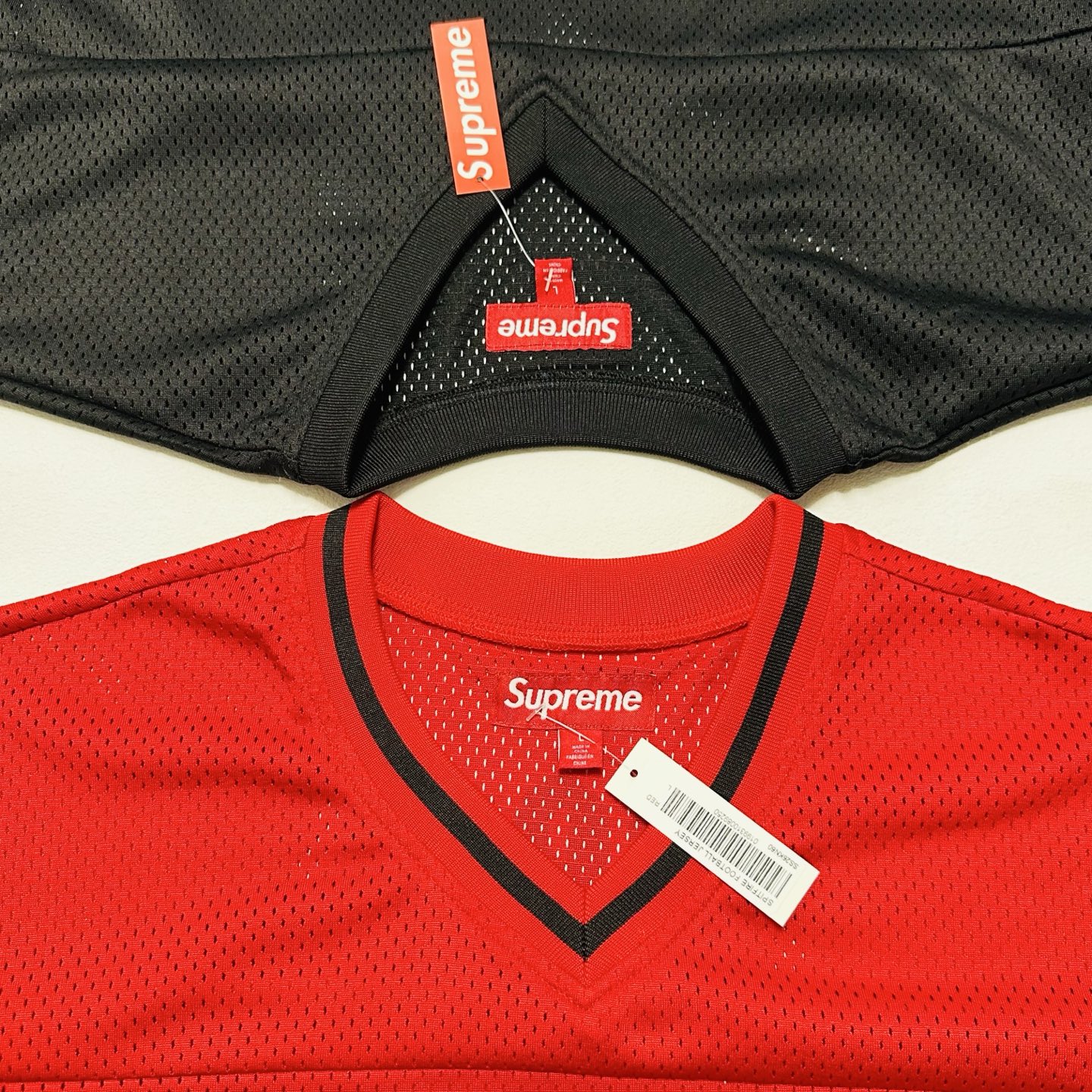 Supreme x Spitfire Football Jersey "Black"（SUP-SS26-338）