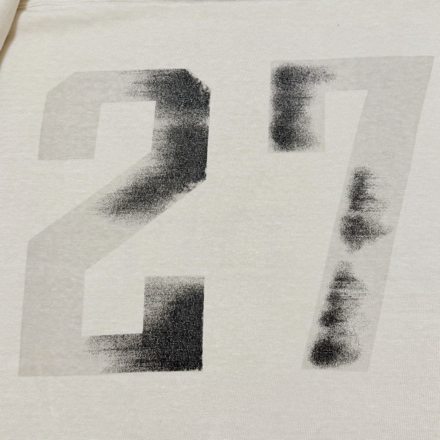 SAINT Mxxxxxx SS T-Shirt Football "White" (SM-MK8-0000-025）