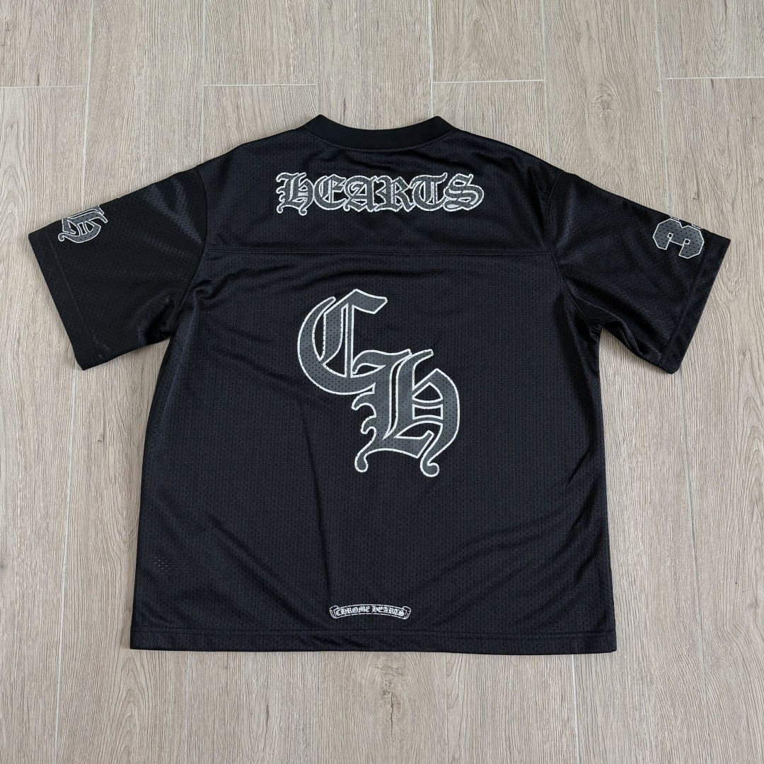 【S】Chrome Hearts PPO Form Team Mesh Warm Up Jersey Print T-Shirt Matty Boy(CH-20268104）