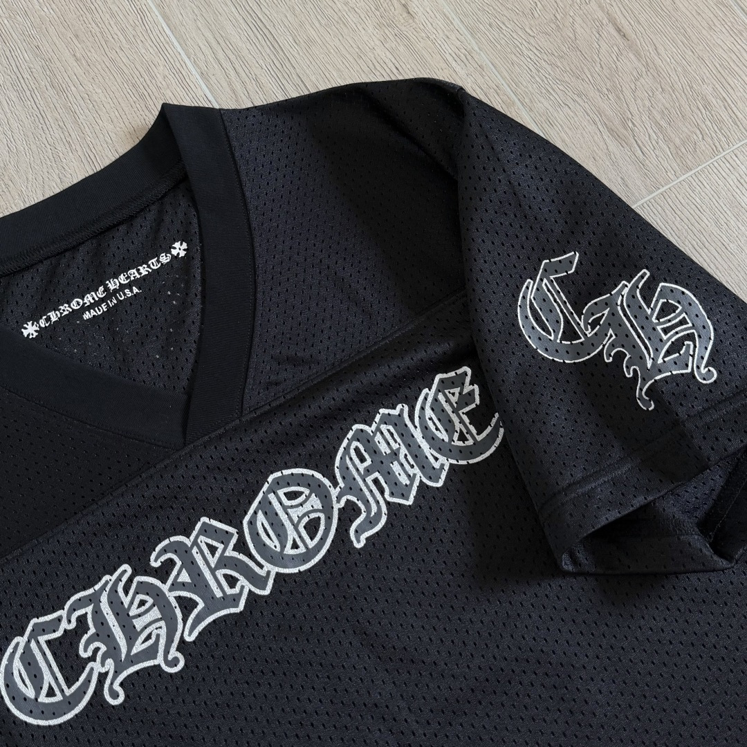 【S】Chrome Hearts PPO Form Team Mesh Warm Up Jersey Print T-Shirt Matty Boy(CH-20268104）