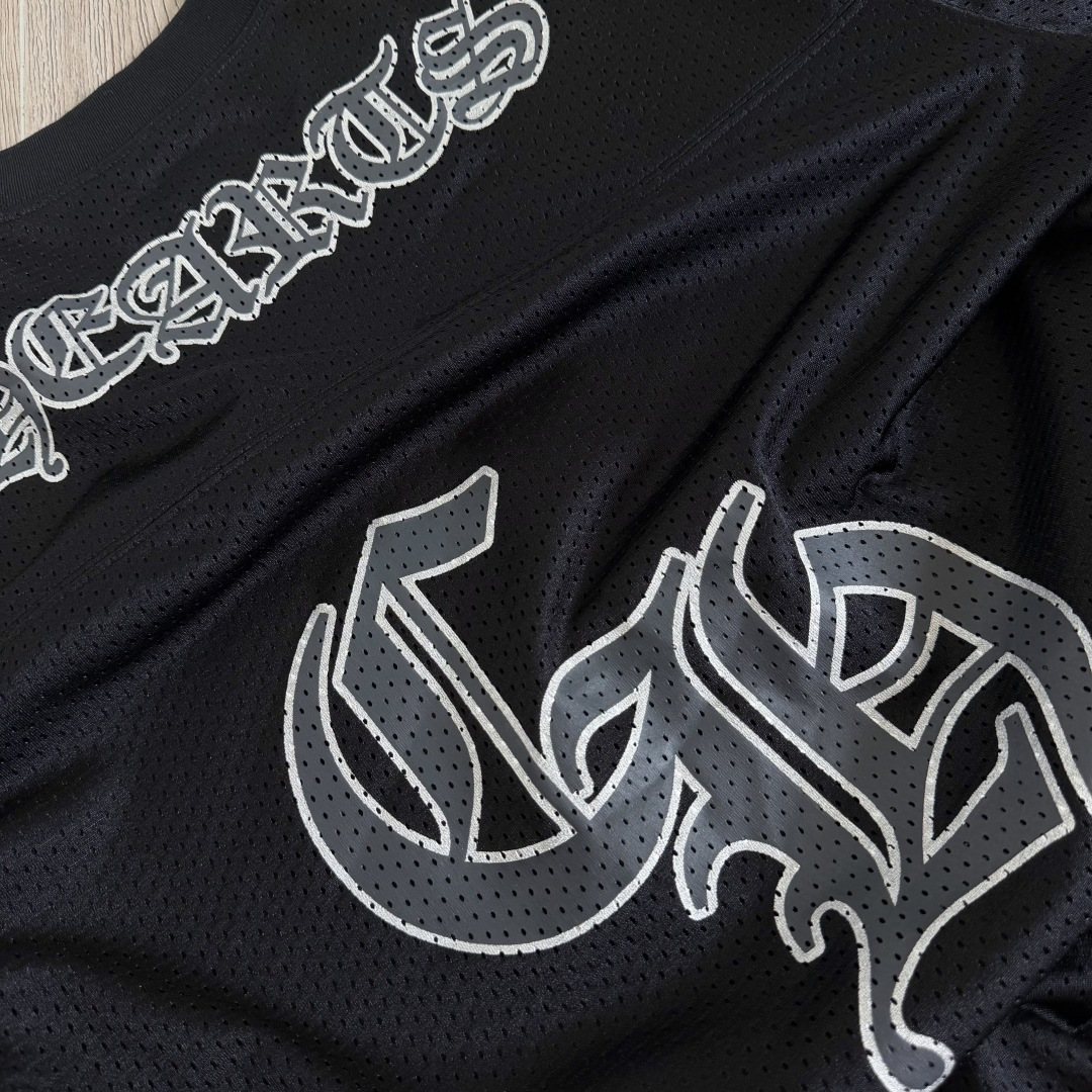 【S】Chrome Hearts PPO Form Team Mesh Warm Up Jersey Print T-Shirt Matty Boy(CH-20268104）