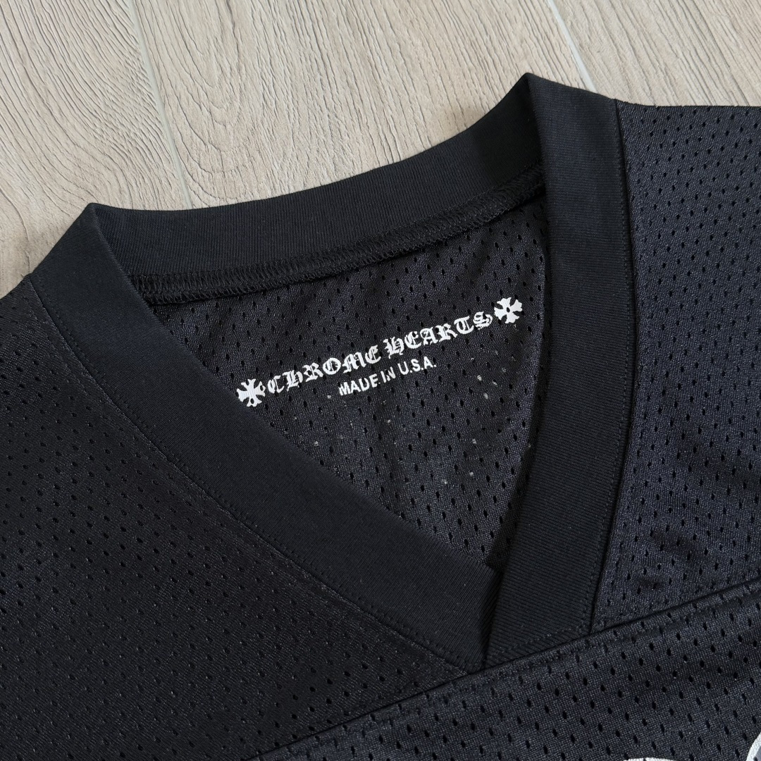 【S】Chrome Hearts PPO Form Team Mesh Warm Up Jersey Print T-Shirt Matty Boy(CH-20268104）