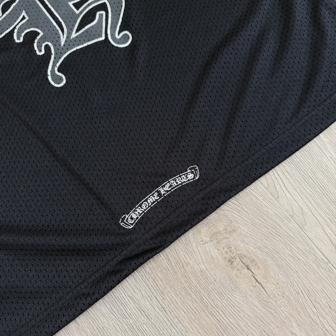 【S】Chrome Hearts PPO Form Team Mesh Warm Up Jersey Print T-Shirt Matty Boy(CH-20268104）