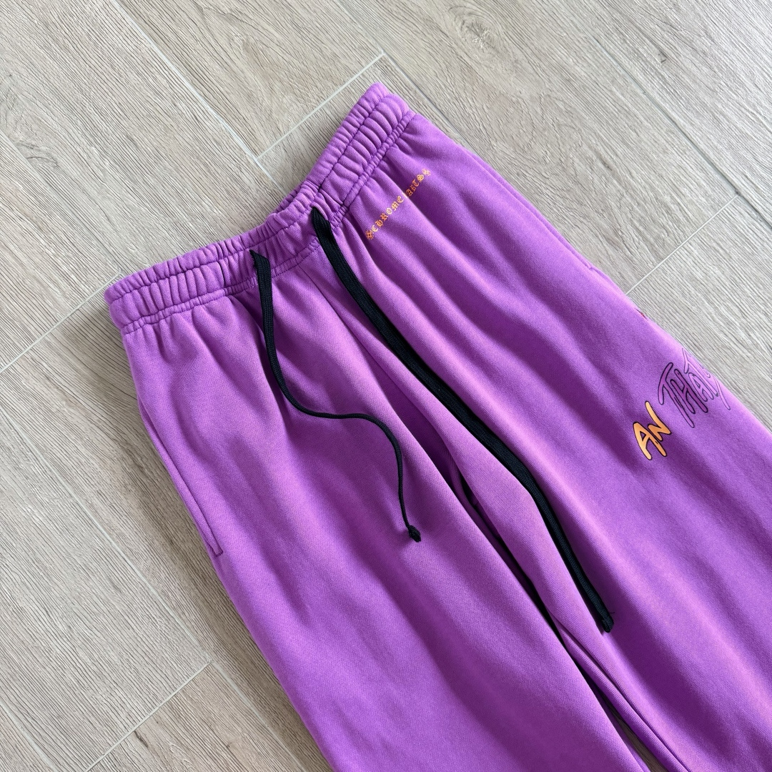 Chrome Hearts Matty Boy PURRELLE Graffiti Sweatpants (CH-20268111）