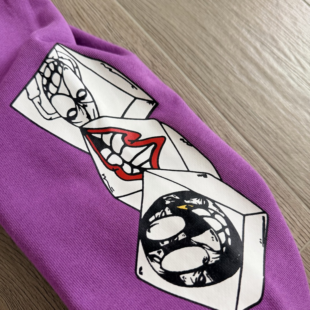 Chrome Hearts Matty Boy PURRELLE Graffiti Sweatpants (CH-20268111）