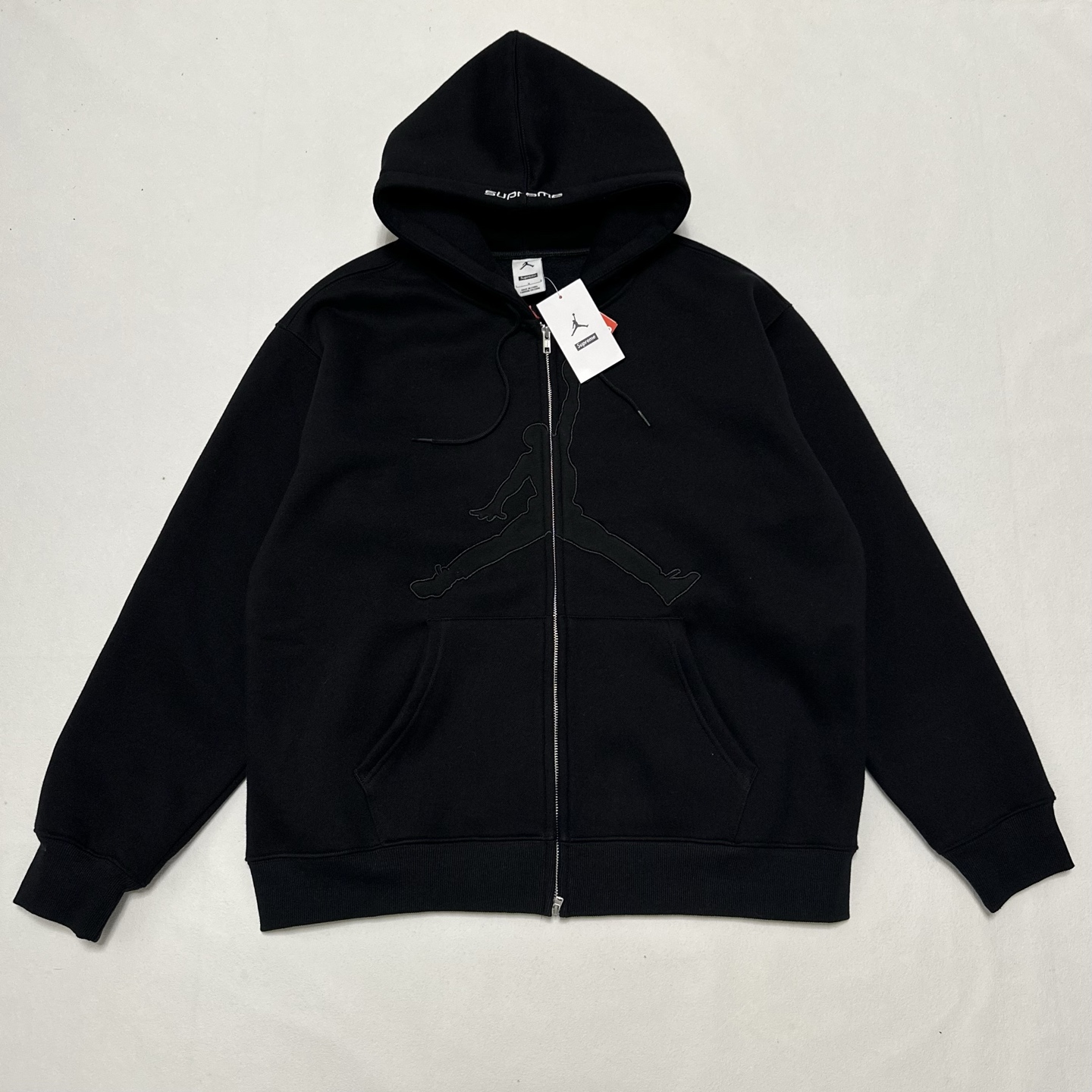 Supreme x Jordan Hooded Sweatshirt "Light Blue"（SUP-SS26-309）