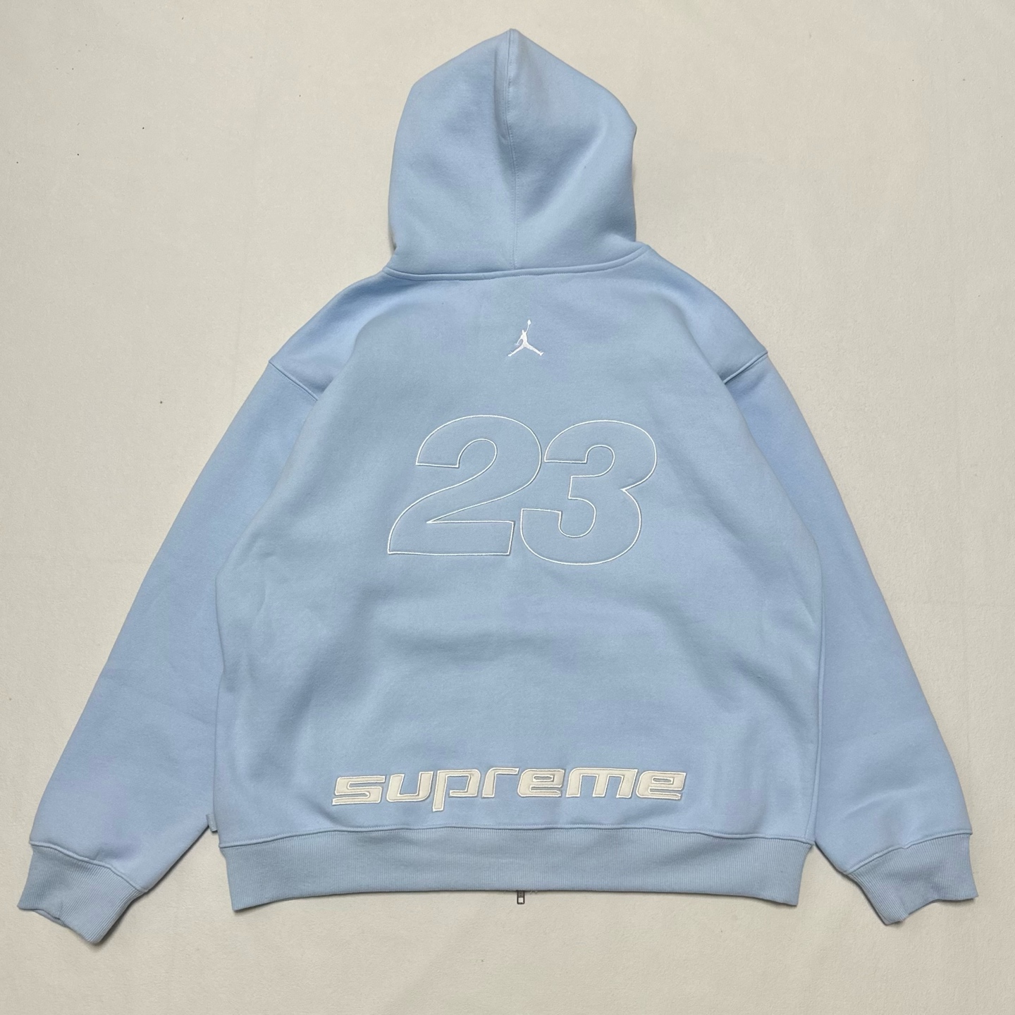 Supreme x Jordan Hooded Sweatshirt "Light Blue"（SUP-SS26-309）