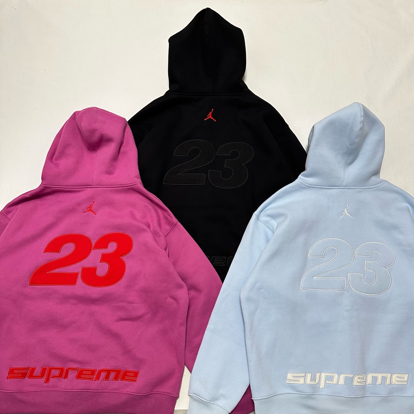 Supreme x Jordan Hooded Sweatshirt "Light Blue"（SUP-SS26-309）