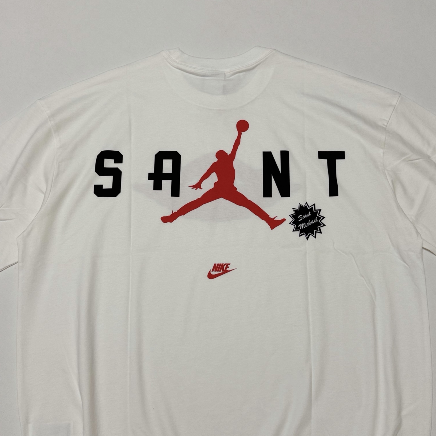Jordan x Saint Mxxxxxx T-shirt White ( SM-MK8-0000-J07）