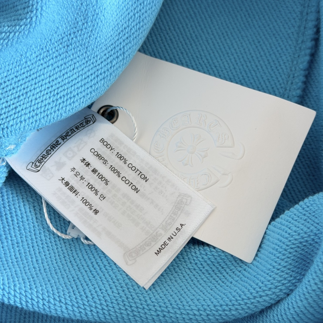Chrome Hearts Blew Me Matty Boy Sweatshort 'Blue' (CH20269125）