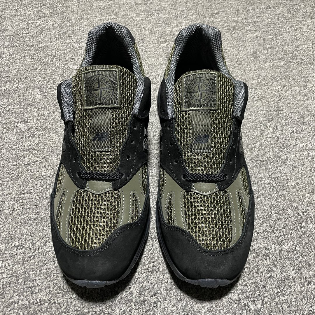 Stone Island × New Balance 991V2 "Black" (U991SD2）