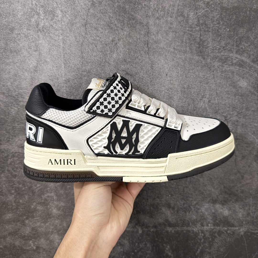 AMIRI MA Skyline Sneakers Black/White（AMSNSN1027-001）