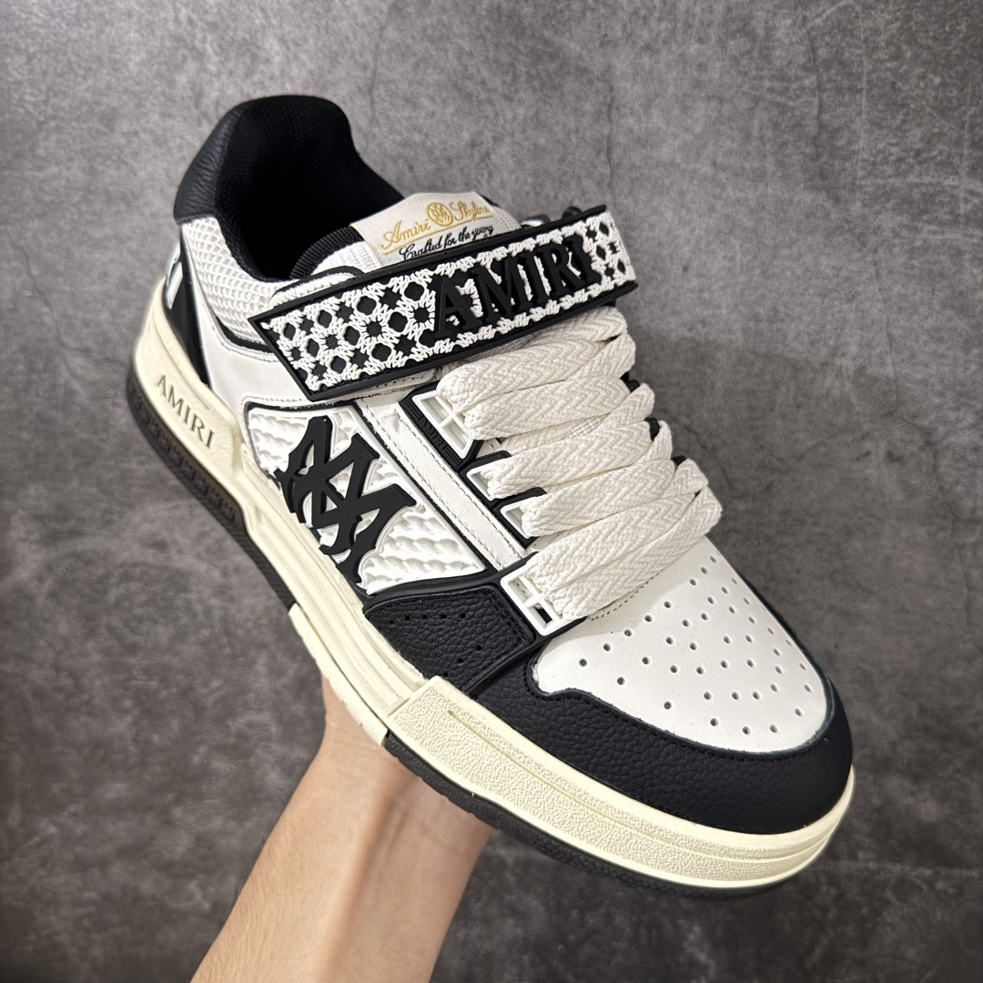 AMIRI MA Skyline Sneakers Black/White（AMSNSN1027-001）