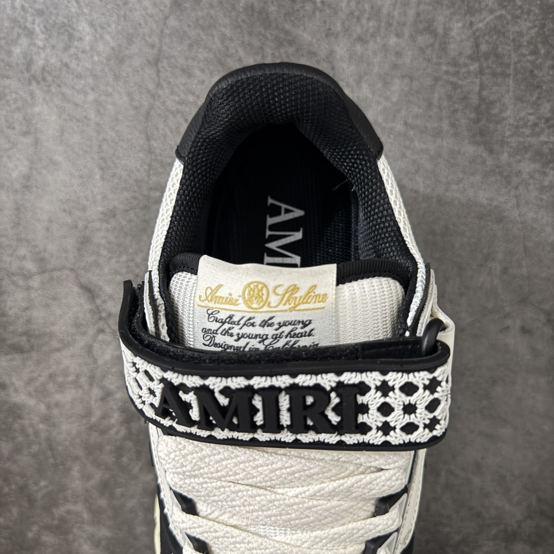AMIRI MA Skyline Sneakers Black/White（AMSNSN1027-001）