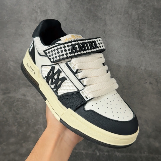 AMIRI MA Skyline Sneakers Black/White（AMSNSN1027-001）