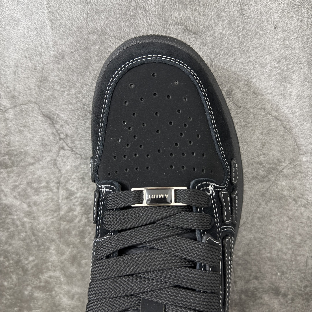 AMIRI SKEL TOP LOW - Black（AMFOSR1110-001）
