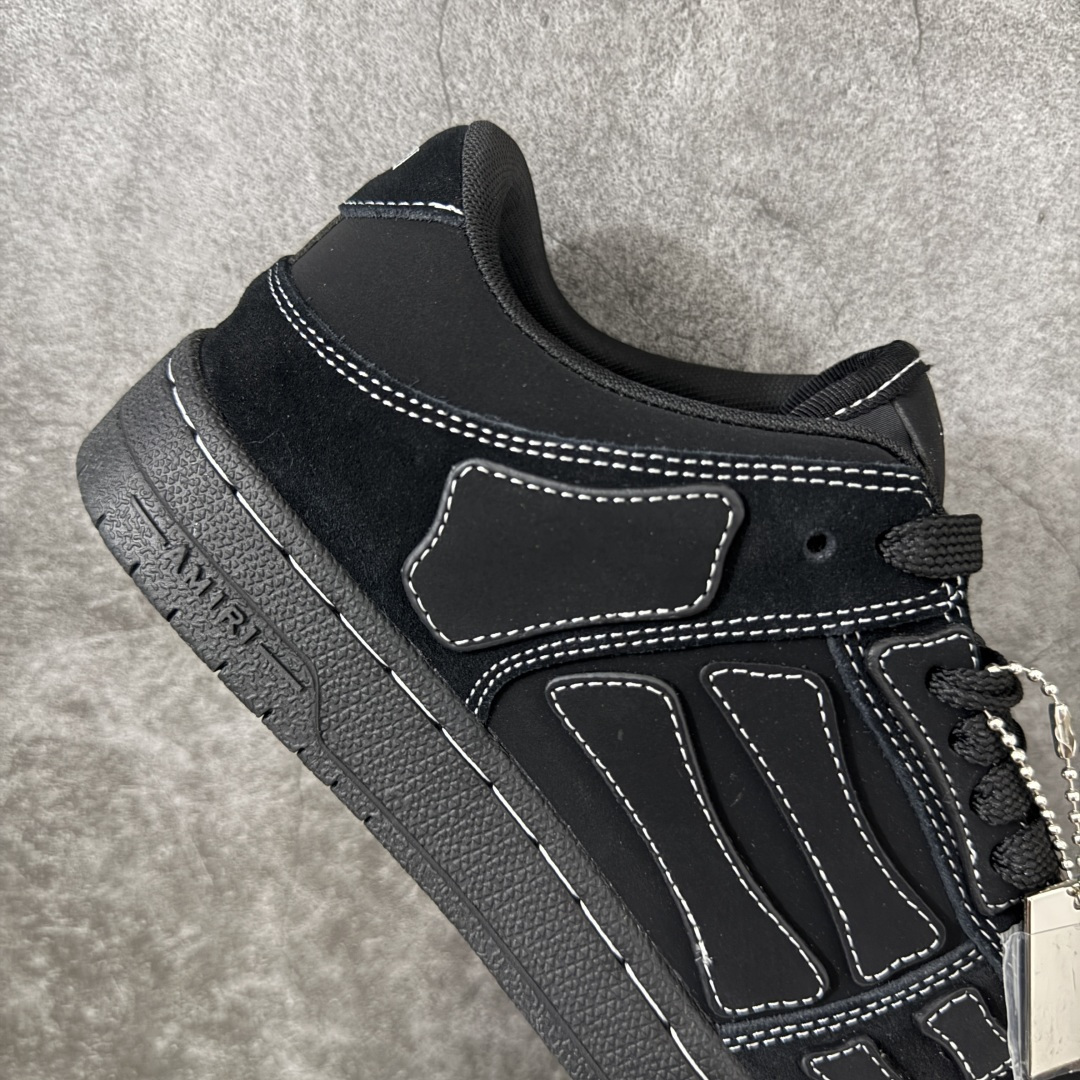 AMIRI SKEL TOP LOW - Black（AMFOSR1110-001）