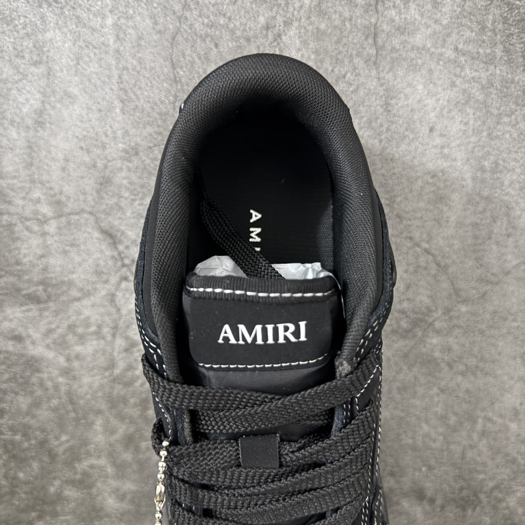 AMIRI SKEL TOP LOW - Black（AMFOSR1110-001）
