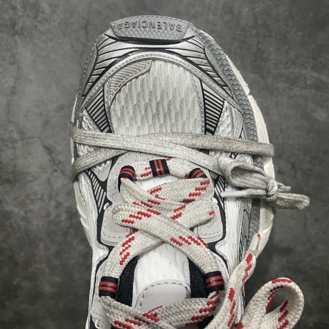 【SALE】BALENCIAGA 3XL Sneaker "Grey/White/Red"（734734W3XL51219）